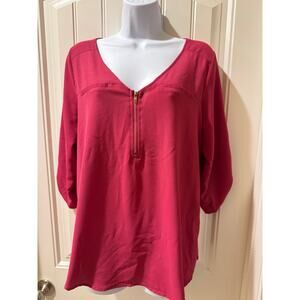 Janet Chung Blouse 3/4 quarter sleeve